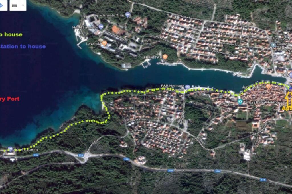 Apartman Knezovic Stari Grad  Exteriör bild